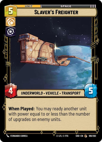 Slaver's Freighter / Common / SHD