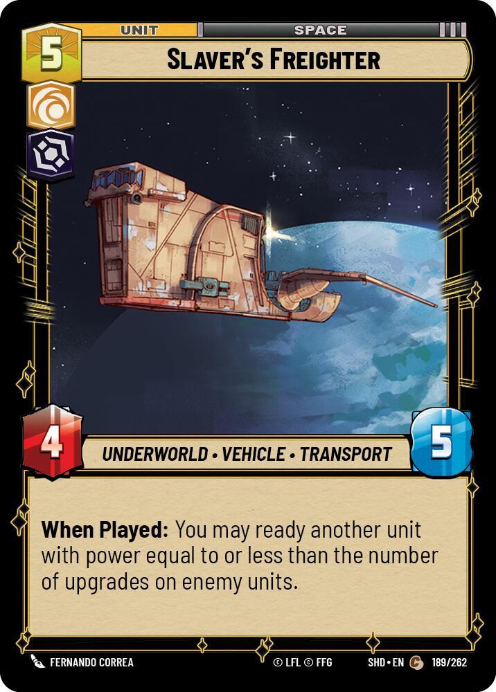 Slaver's Freighter / Common / SHD (FOIL)