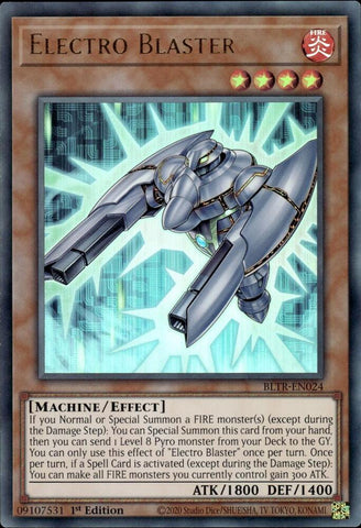 Electro Blaster / Ultra Rare / BLTR / 1st Edition