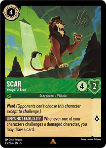 Scar - Vengeful Lion / Rare / LOR5 (FOIL)