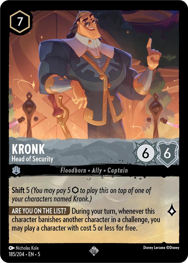 Kronk - Head of Security / Super Rare / LOR5