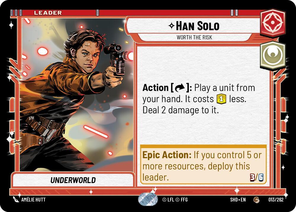 Han Solo - Worth the Risk / Common / SHD