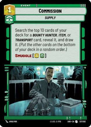 Commission (127/262) - Shadows of the Galaxy Foil