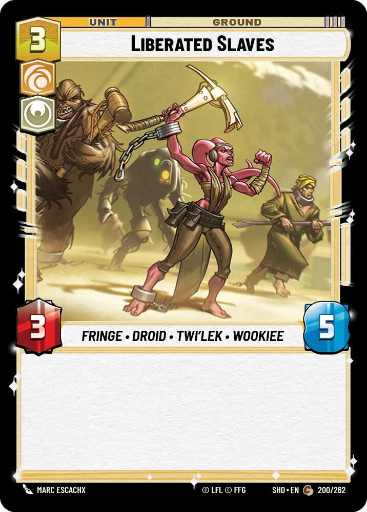 Liberated Slaves / Common / SHD (FOIL)