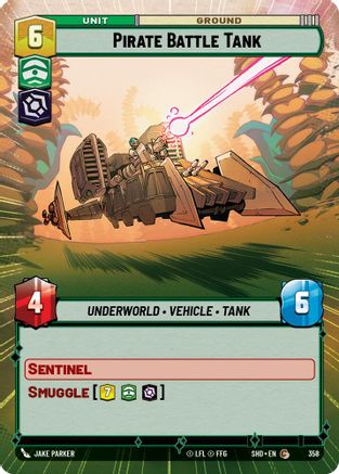 Pirate Battle Tank (Hyperspace) (358) - Shadows of the Galaxy