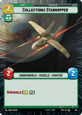 Collections Starhopper (Hyperspace) (380) - Shadows of the Galaxy