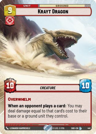 Krayt Dragon (Hyperspace) (441) - Shadows of the Galaxy