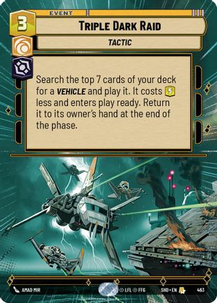 Triple Dark Raid (Hyperspace) (463) - Shadows of the Galaxy