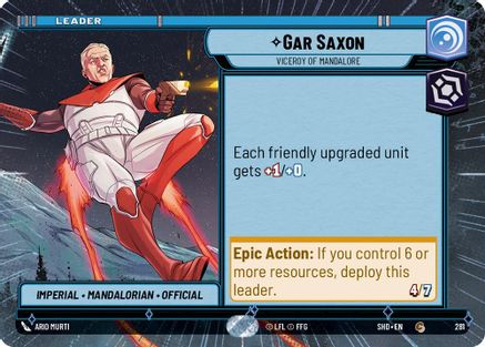 Gar Saxon - Viceroy of Mandalore (Hyperspace) (281) - Shadows of the Galaxy