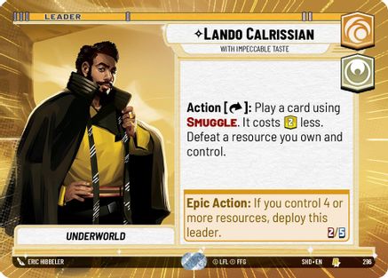 Lando Calrissian - With Impeccable Taste (Hyperspace) (296) - Shadows of the Galaxy