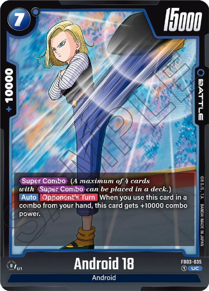 Android 18 / Uncommon / FB3