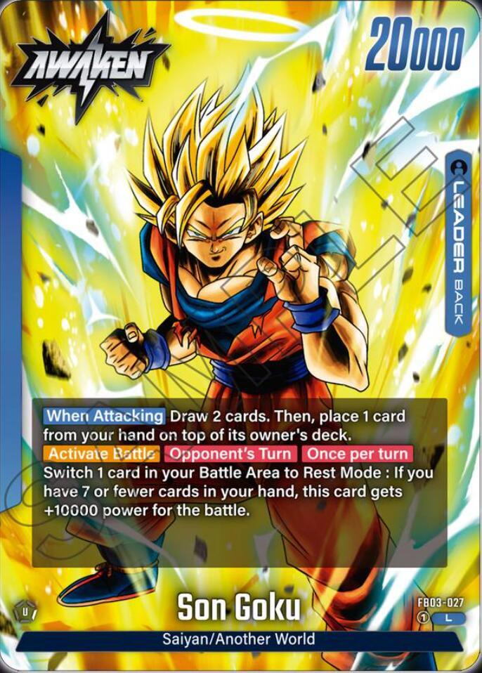 Son Goku - FB03-027 / Leader / FB3