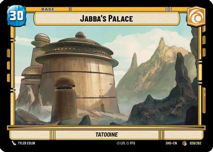 Jabba's Palace // Shield (026 // T02) - Shadows of the Galaxy