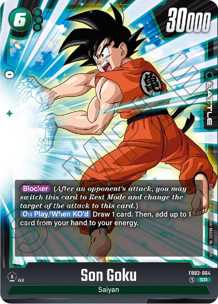 Son Goku - FB03-064 / Super Rare / FB3