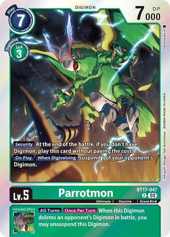 Parrotmon / Rare / BT17