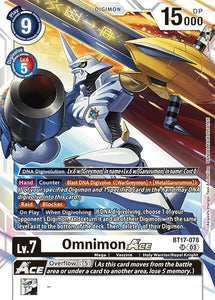 Omnimon ACE / Super Rare / BT17