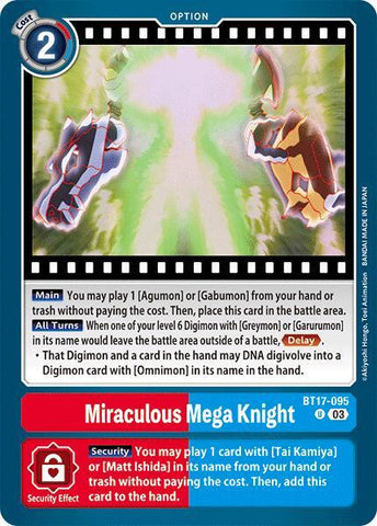 Miraculous Mega Knight / Uncommon / BT17