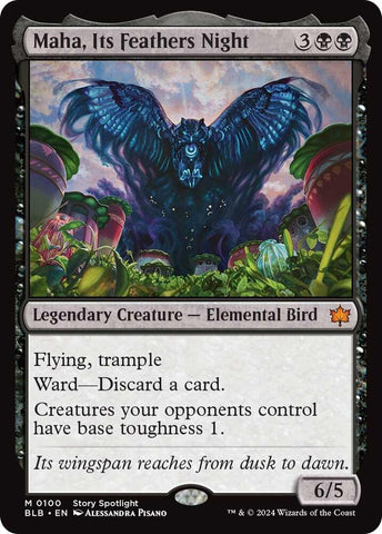 Maha, Its Feathers Night / M / BLB