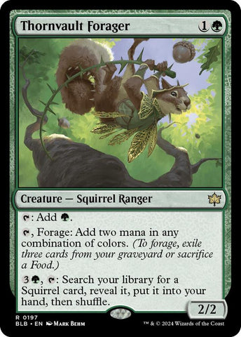 Thornvault Forager / Rare / BLB
