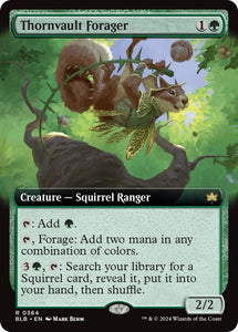 Thornvault Forager (Extended Art) / Rare / BLB