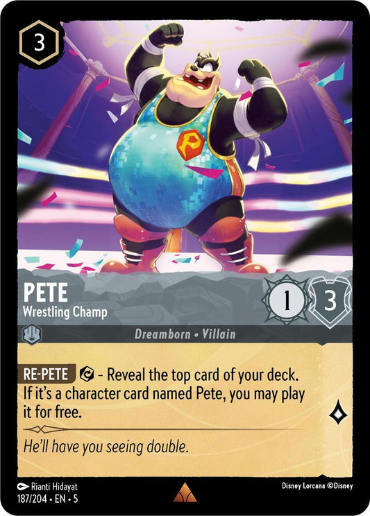 Pete - Wrestling Champ / Rare / LOR5