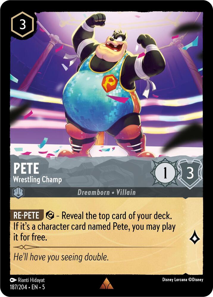 Pete - Wrestling Champ / Rare / LOR5 (FOIL)