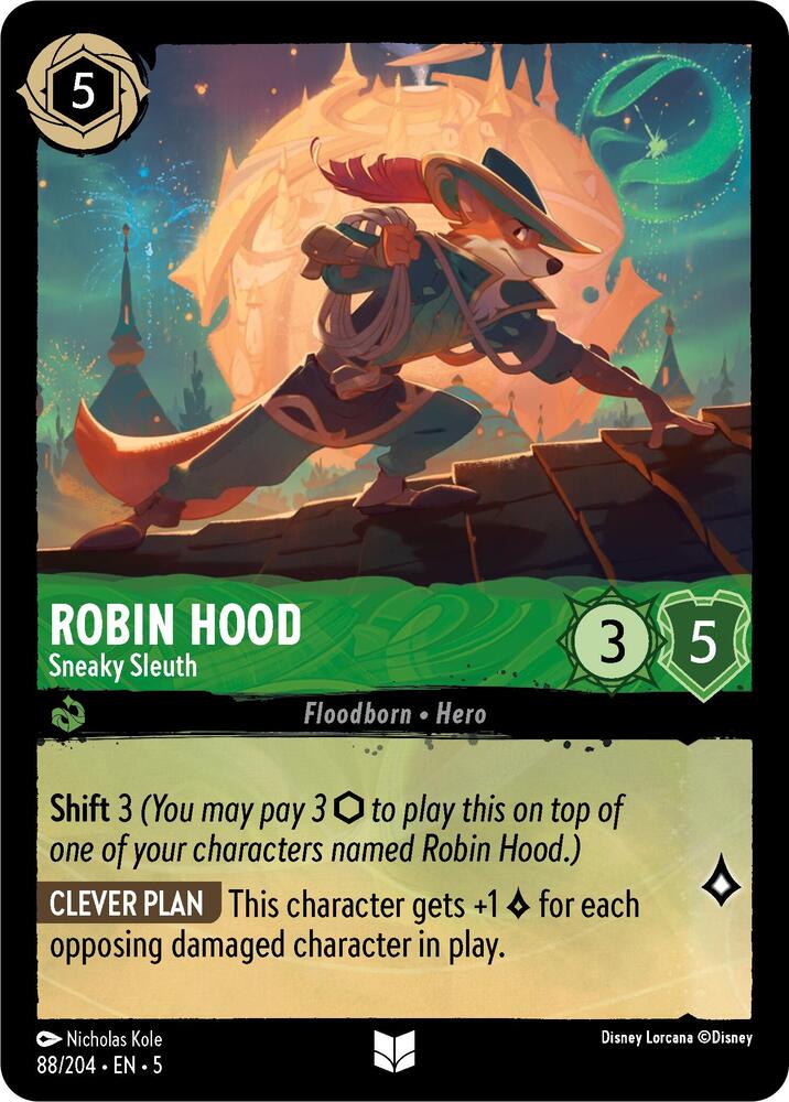 Robin Hood - Sneaky Sleuth / Uncommon / LOR5