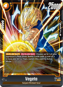 Vegeta - FB03-089 / Super Rare / FB3