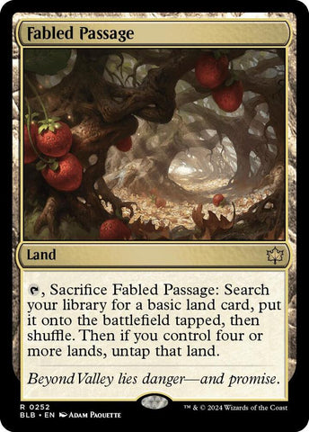 Fabled Passage / Rare / BLB (FOIL)