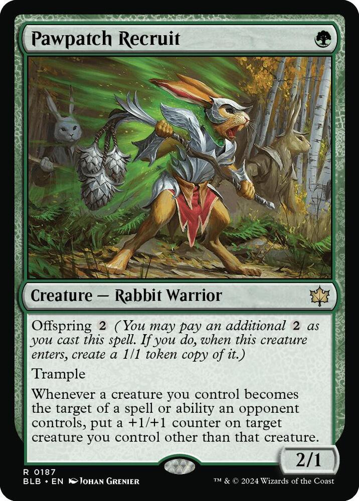 Pawpatch Recruit / Rare / BLB (FOIL)