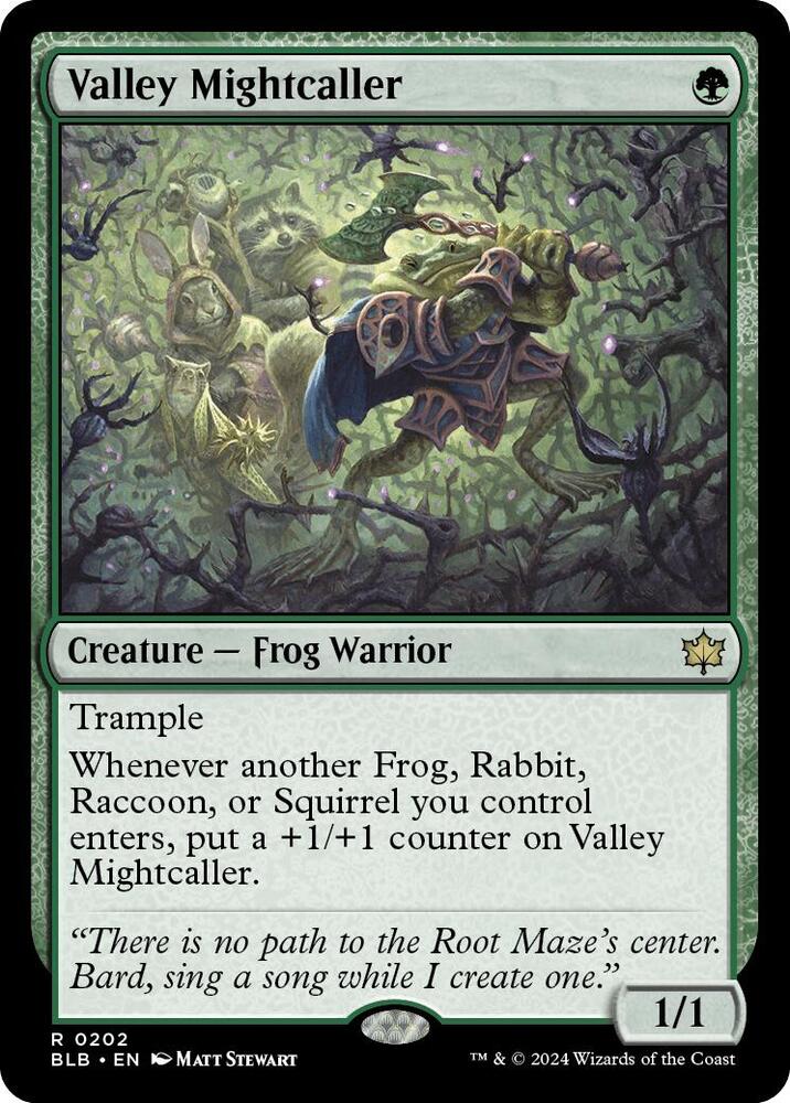 Valley Mightcaller / Rare / BLB (FOIL)