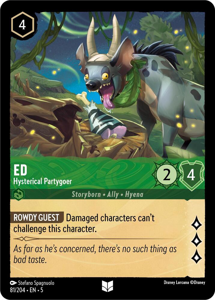 Ed - Hysterical Partygoer / Uncommon / LOR5 (FOIL)