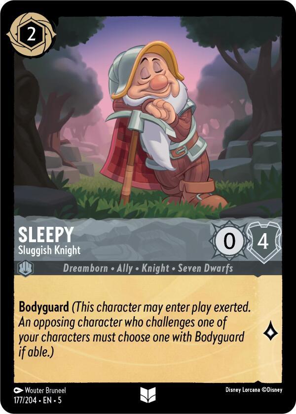 Sleepy - Sluggish Knight / Uncommon / LOR5