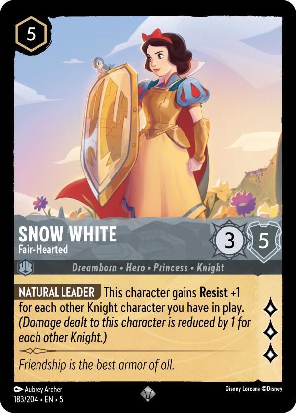 Snow White - Fair-Hearted / Super Rare / LOR5