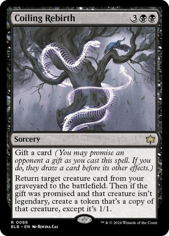 Coiling Rebirth / Rare / BLB