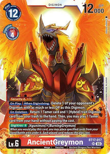 AncientGreymon / Super Rare / BT17