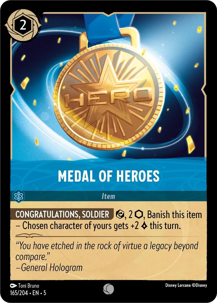 Medal of Heroes / Common / LOR5 (FOIL)