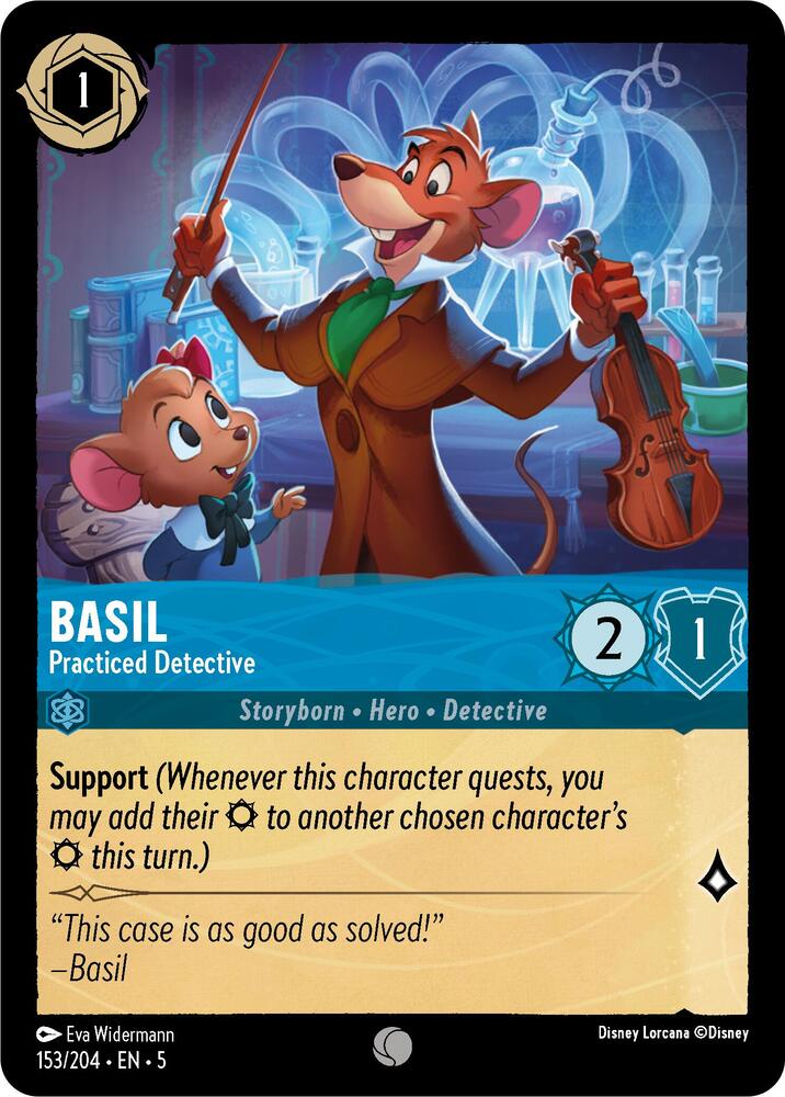 Basil - Practiced Detective / Common / LOR5