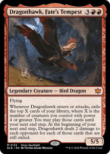 Dragonhawk, Fate's Tempest / Mythic / BLB (FOIL)