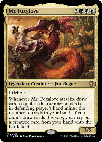 Mr. Foxglove / M / BLC (FOIL)