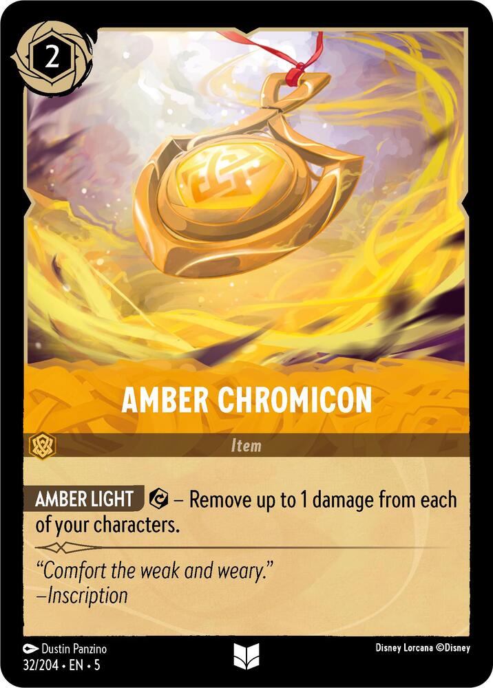 Amber Chromicon / Uncommon / LOR5