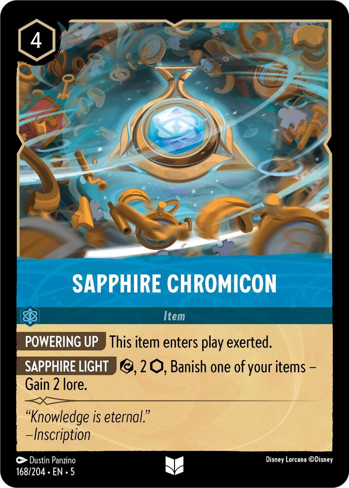 Sapphire Chromicon / Uncommon / LOR5