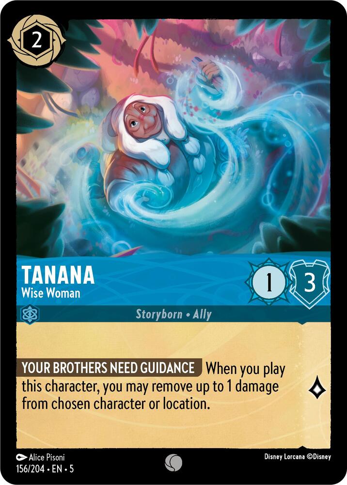 Tanana - Wise Woman / Common / LOR5 (FOIL)