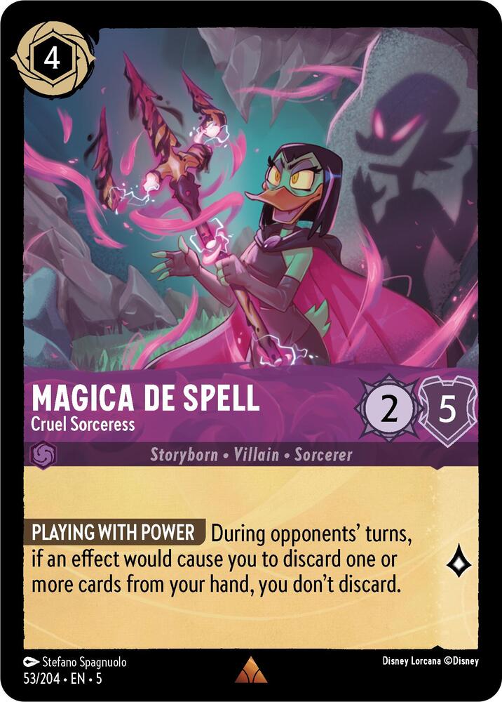 Magica De Spell - Cruel Sorceress / Rare / LOR5