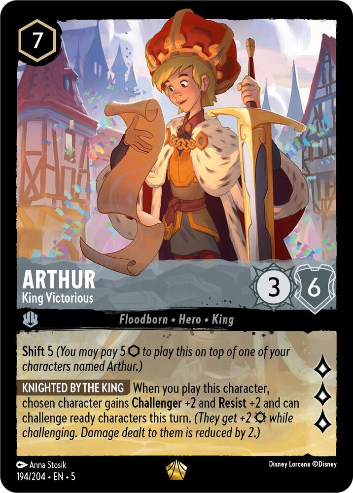 Arthur - King Victorious / Legendary / LOR5