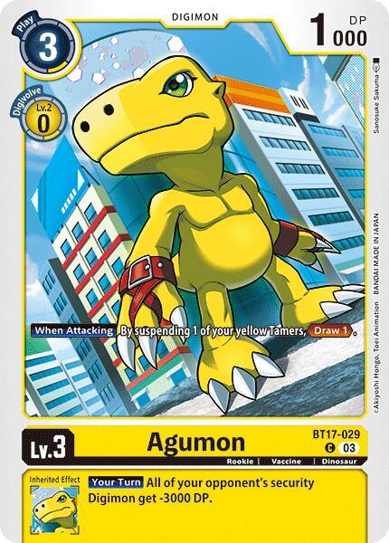 Agumon - BT17-029 / Common / BT17