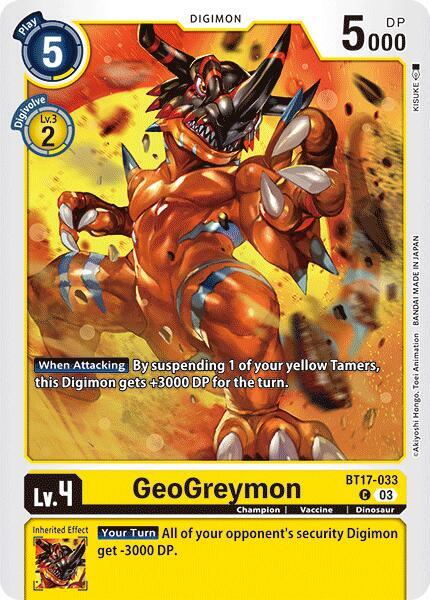 GeoGreymon / Common / BT17