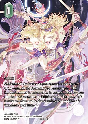 Asura (Full Art) (23-039R) - Hidden Trials Foil