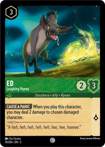 Ed - Laughing Hyena / Common / LOR5 (FOIL)