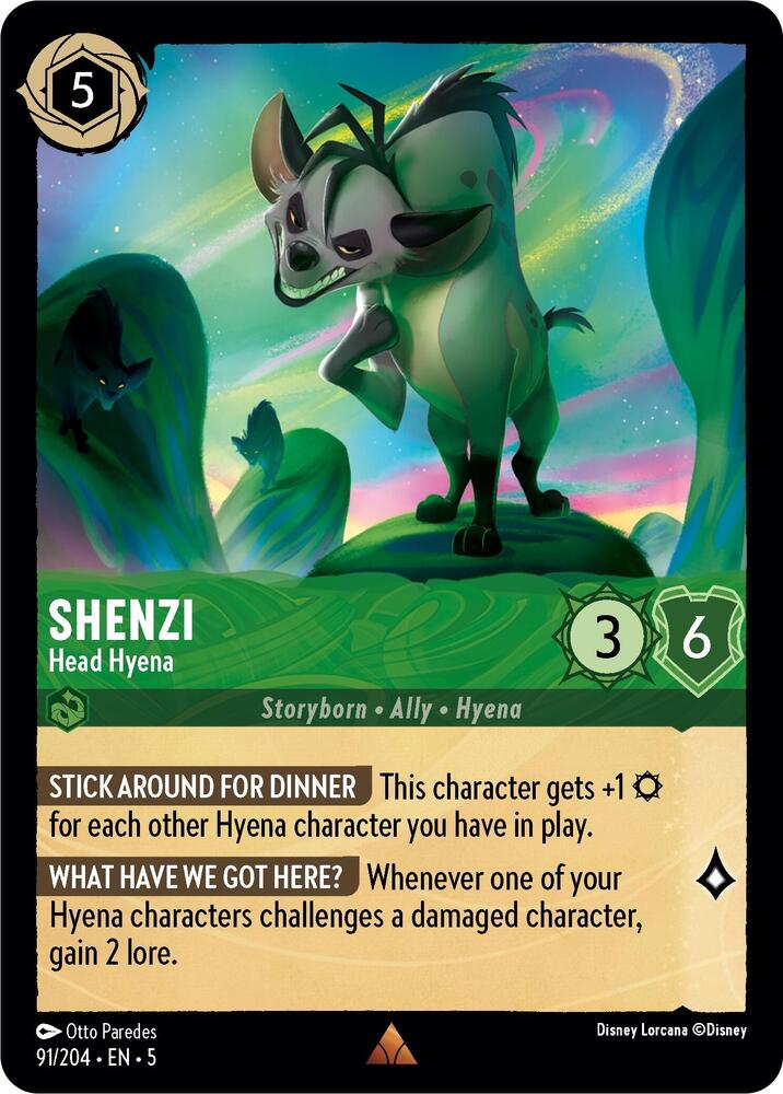 Shenzi - Head Hyena / Rare / LOR5